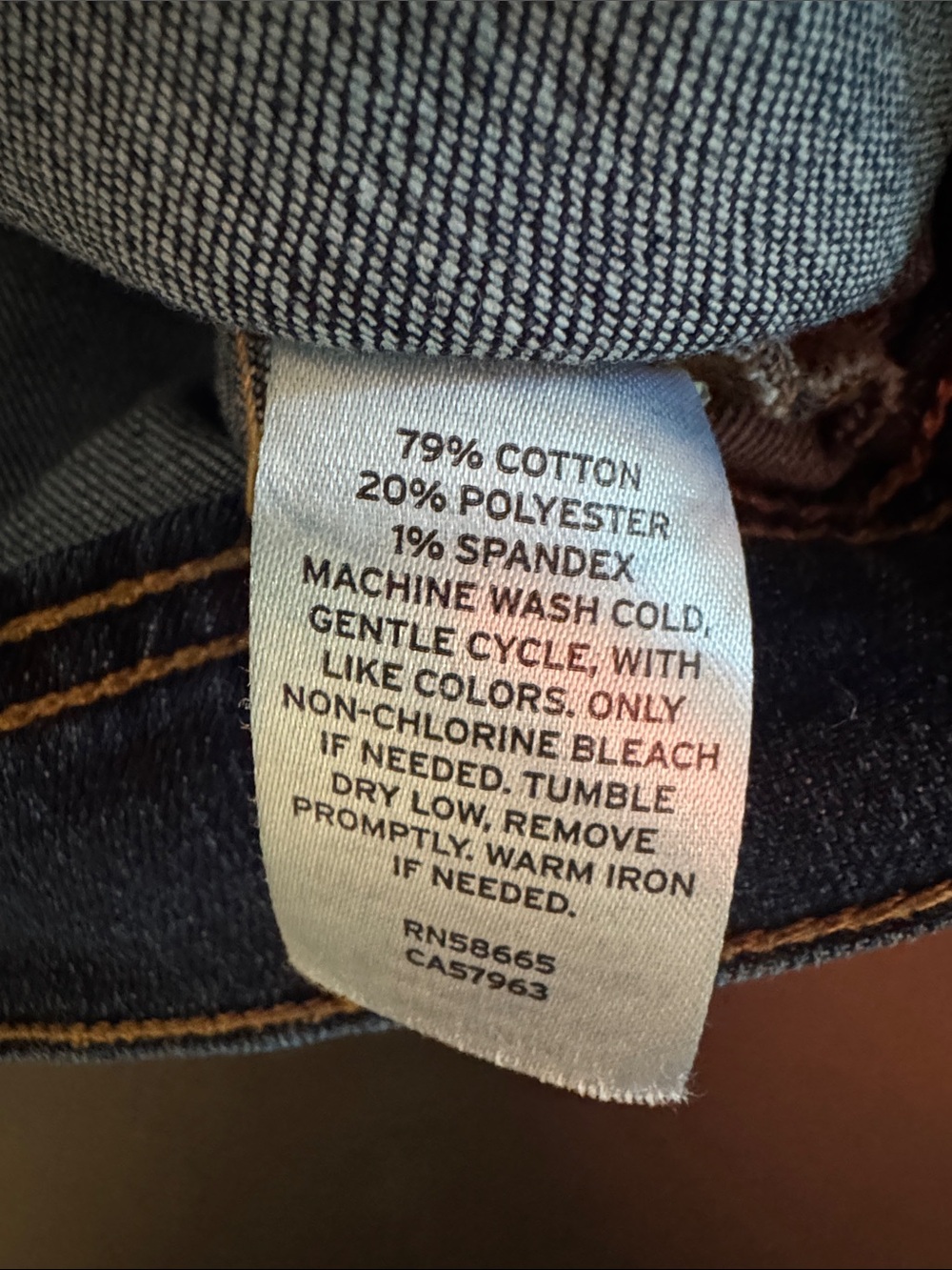 Caslon Denim Jacket in Dark Blue - Picture 4 of 7